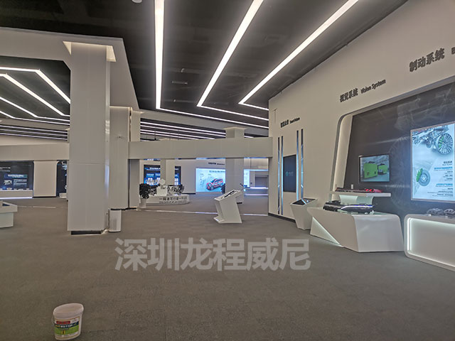 汽車(chē)展廳設(shè)計(jì)施工效果圖