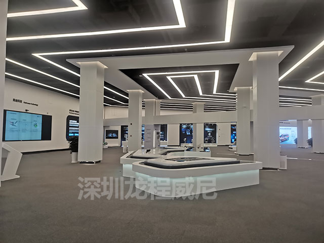 汽車(chē)展廳設(shè)計(jì)施工效果圖